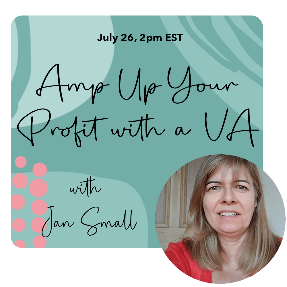 Amp Up Your Profit with a VA with Jan